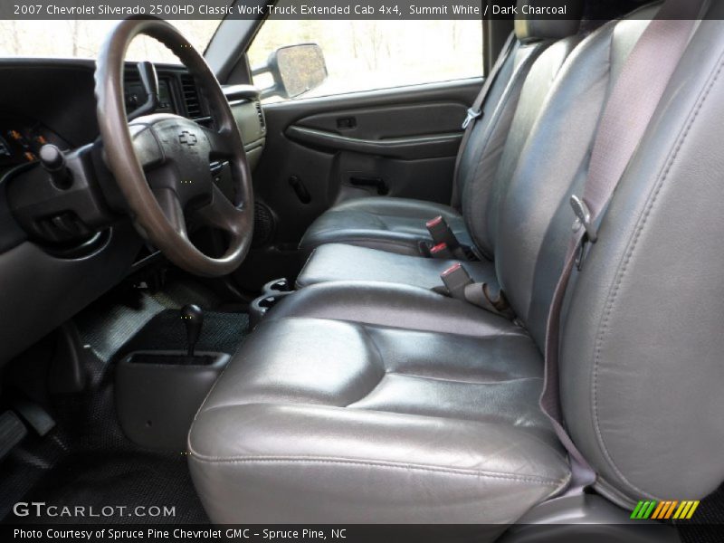 Summit White / Dark Charcoal 2007 Chevrolet Silverado 2500HD Classic Work Truck Extended Cab 4x4