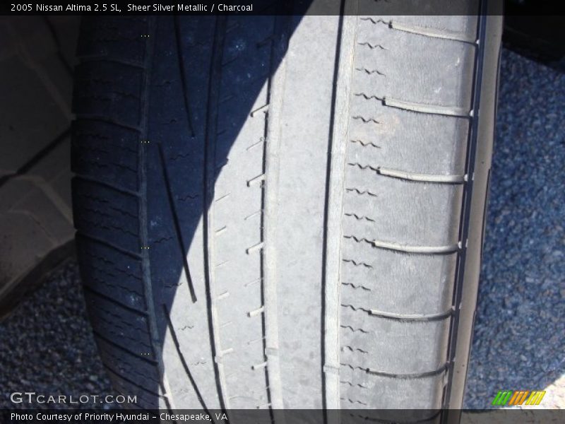 Sheer Silver Metallic / Charcoal 2005 Nissan Altima 2.5 SL