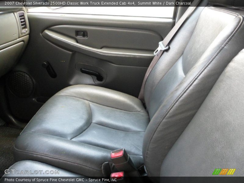 Summit White / Dark Charcoal 2007 Chevrolet Silverado 2500HD Classic Work Truck Extended Cab 4x4