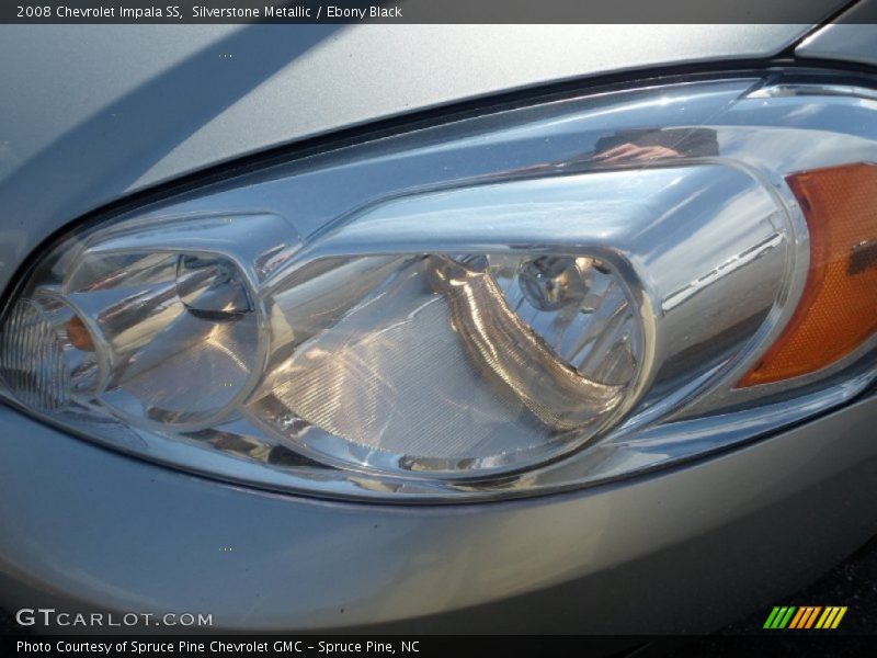 Silverstone Metallic / Ebony Black 2008 Chevrolet Impala SS