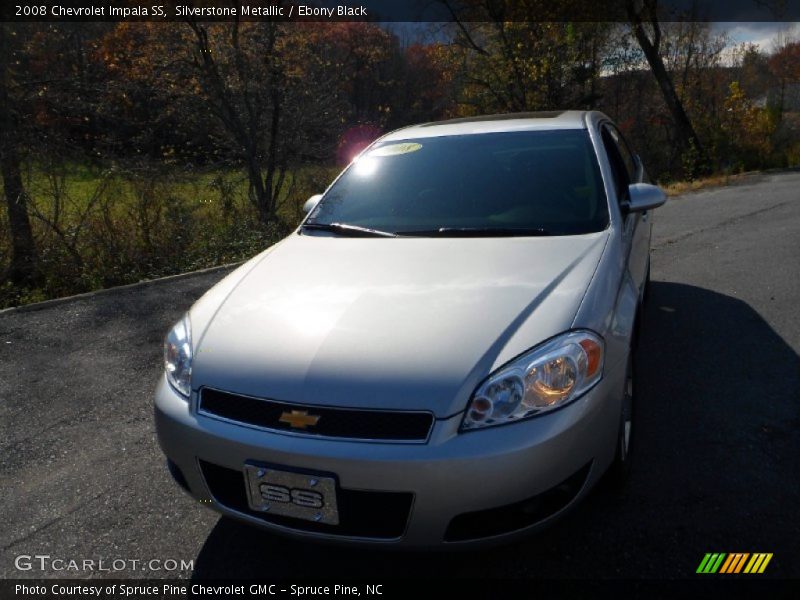 Silverstone Metallic / Ebony Black 2008 Chevrolet Impala SS