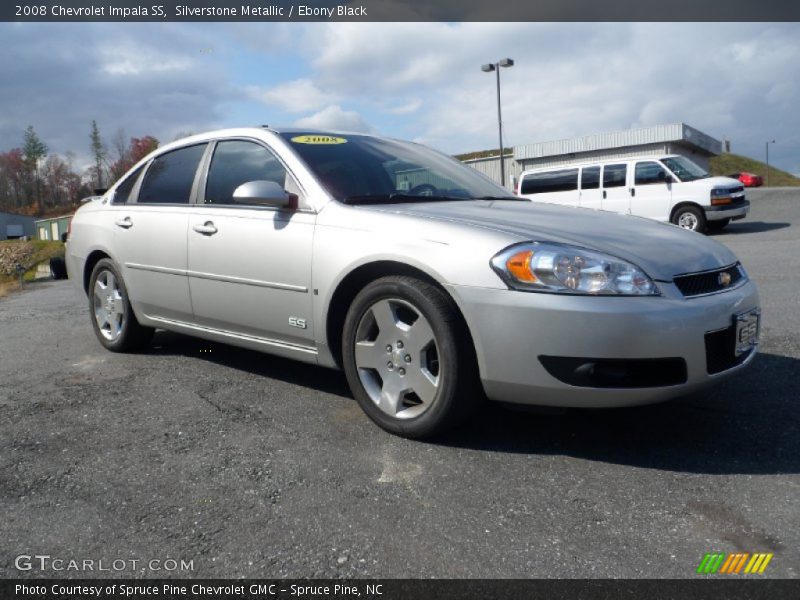 Silverstone Metallic / Ebony Black 2008 Chevrolet Impala SS