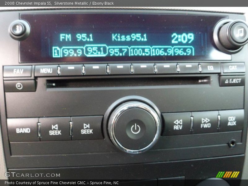 Silverstone Metallic / Ebony Black 2008 Chevrolet Impala SS