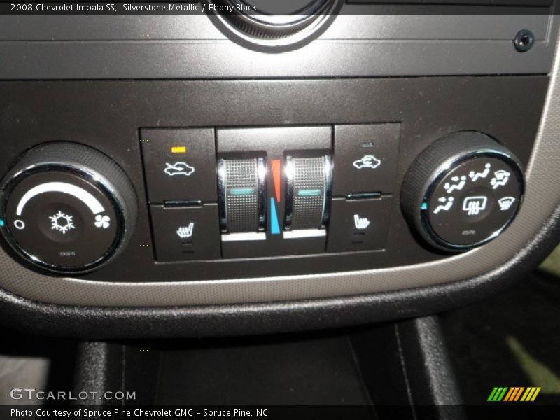 Controls of 2008 Impala SS