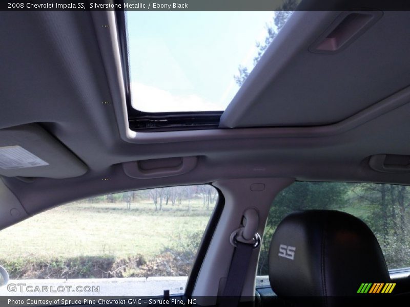 Silverstone Metallic / Ebony Black 2008 Chevrolet Impala SS