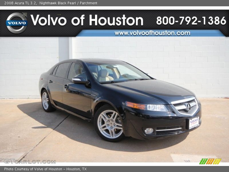 Nighthawk Black Pearl / Parchment 2008 Acura TL 3.2