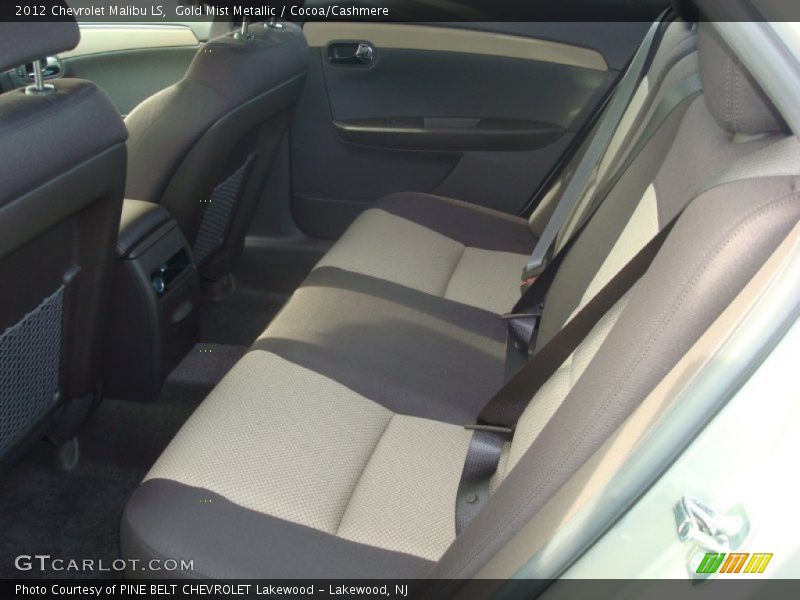 Gold Mist Metallic / Cocoa/Cashmere 2012 Chevrolet Malibu LS