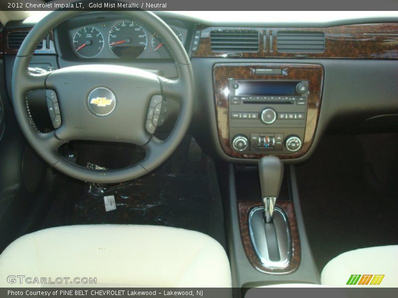 Gold Mist Metallic / Neutral 2012 Chevrolet Impala LT