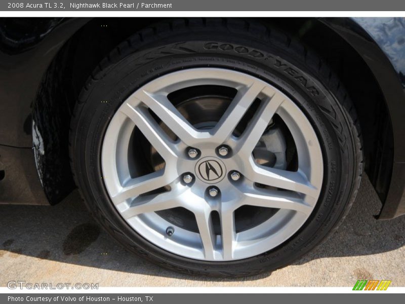 Nighthawk Black Pearl / Parchment 2008 Acura TL 3.2