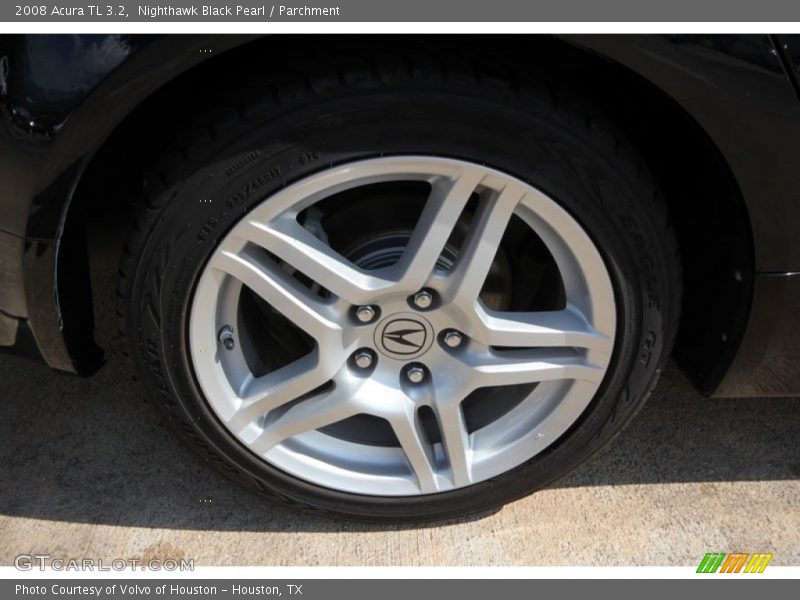 Nighthawk Black Pearl / Parchment 2008 Acura TL 3.2