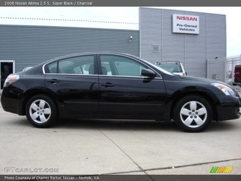 Super Black / Charcoal 2008 Nissan Altima 2.5 S