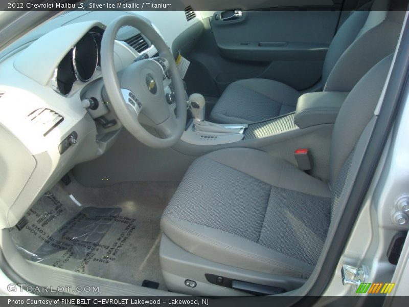 Silver Ice Metallic / Titanium 2012 Chevrolet Malibu LS