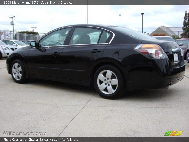 Super Black / Charcoal 2008 Nissan Altima 2.5 S