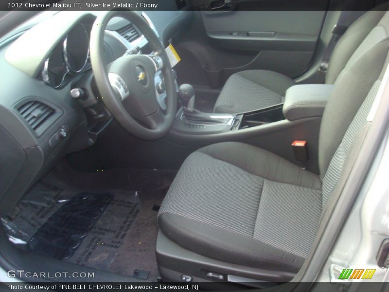 Silver Ice Metallic / Ebony 2012 Chevrolet Malibu LT