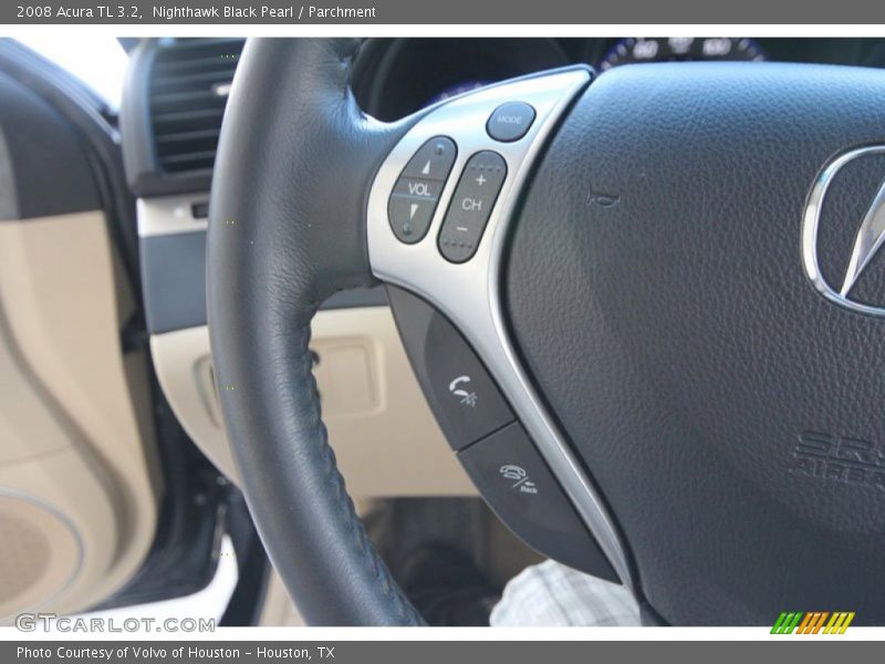 Nighthawk Black Pearl / Parchment 2008 Acura TL 3.2