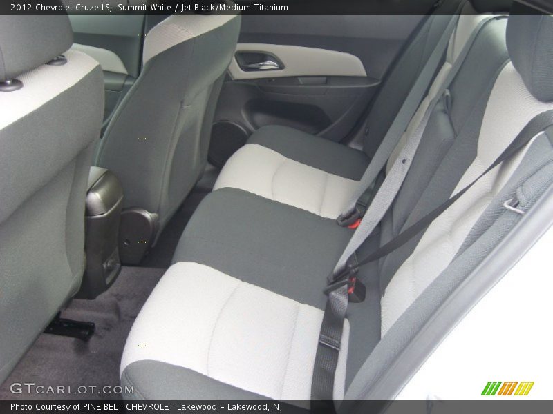 Summit White / Jet Black/Medium Titanium 2012 Chevrolet Cruze LS
