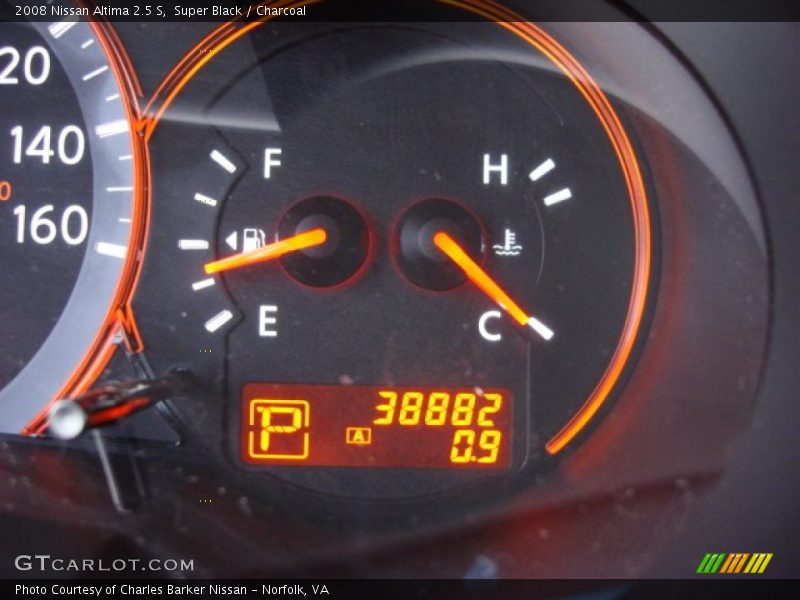 Super Black / Charcoal 2008 Nissan Altima 2.5 S