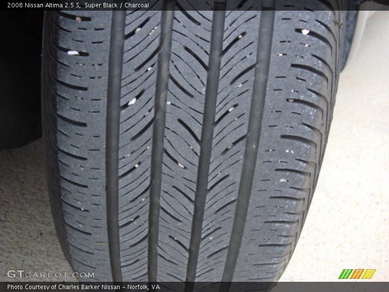 Super Black / Charcoal 2008 Nissan Altima 2.5 S