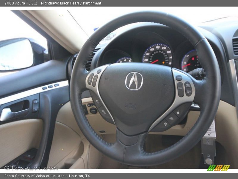 Nighthawk Black Pearl / Parchment 2008 Acura TL 3.2