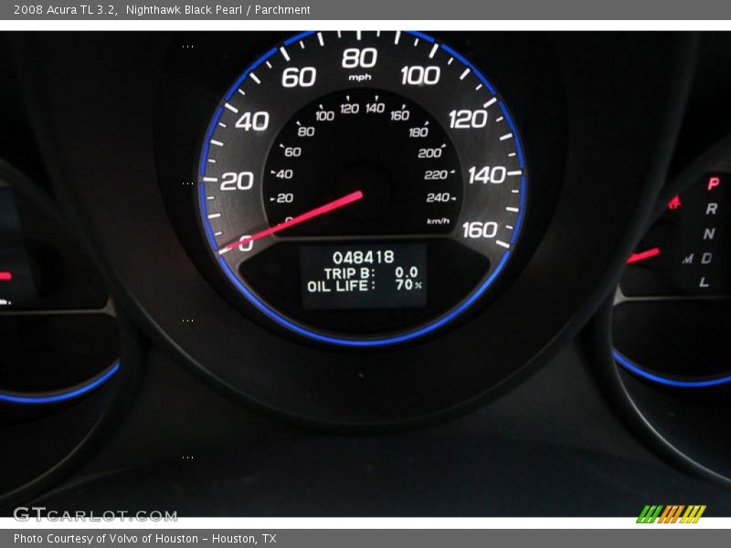 Nighthawk Black Pearl / Parchment 2008 Acura TL 3.2