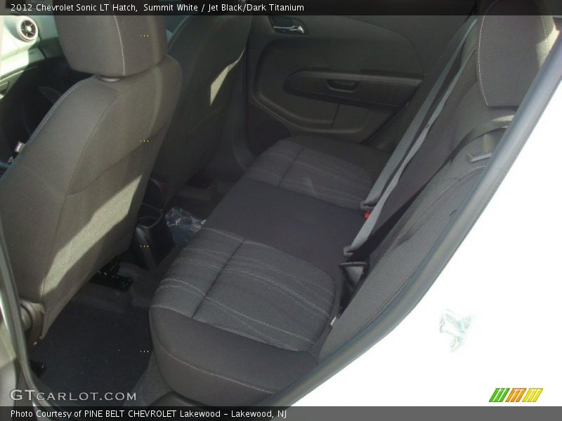  2012 Sonic LT Hatch Jet Black/Dark Titanium Interior