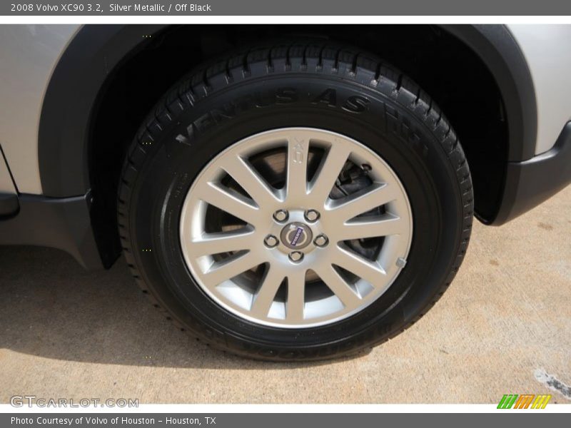 Silver Metallic / Off Black 2008 Volvo XC90 3.2