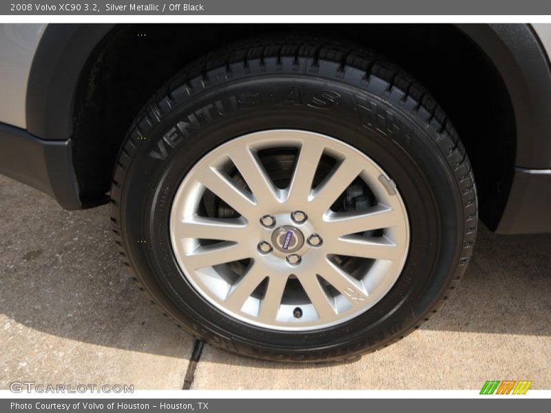 Silver Metallic / Off Black 2008 Volvo XC90 3.2