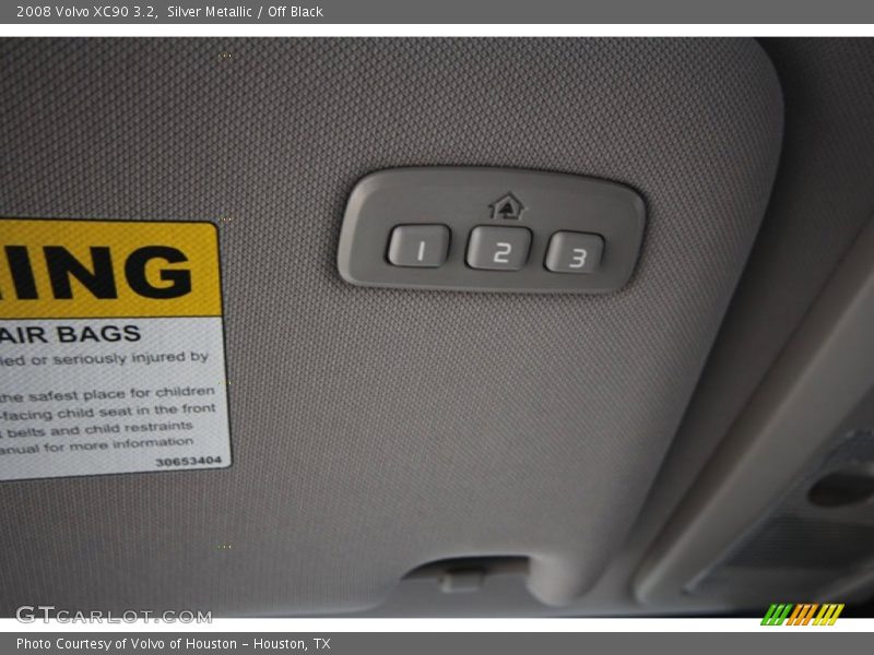 Silver Metallic / Off Black 2008 Volvo XC90 3.2
