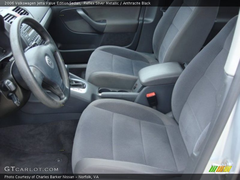 Reflex Silver Metallic / Anthracite Black 2006 Volkswagen Jetta Value Edition Sedan