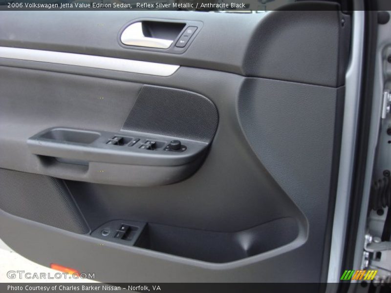 Reflex Silver Metallic / Anthracite Black 2006 Volkswagen Jetta Value Edition Sedan
