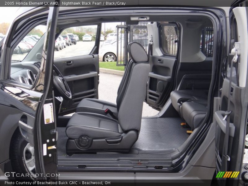 Nighthawk Black Pearl / Black/Gray 2005 Honda Element LX AWD