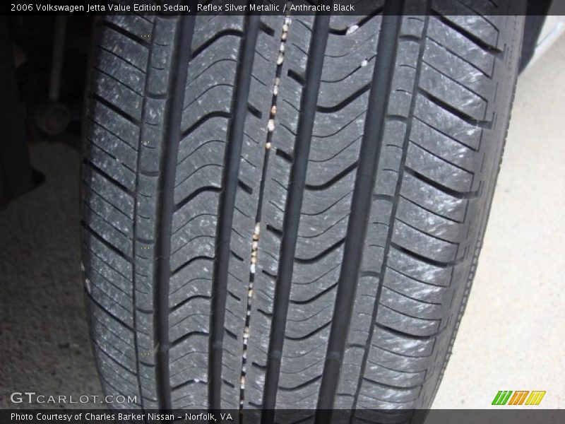 Reflex Silver Metallic / Anthracite Black 2006 Volkswagen Jetta Value Edition Sedan