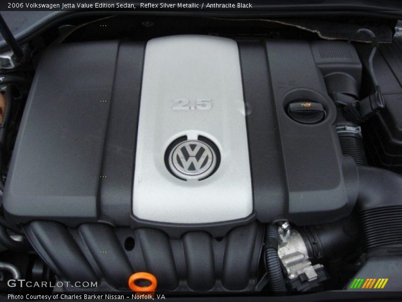 2006 Jetta Value Edition Sedan Engine - 2.5 Liter DOHC 20-Valve 5 Cylinder