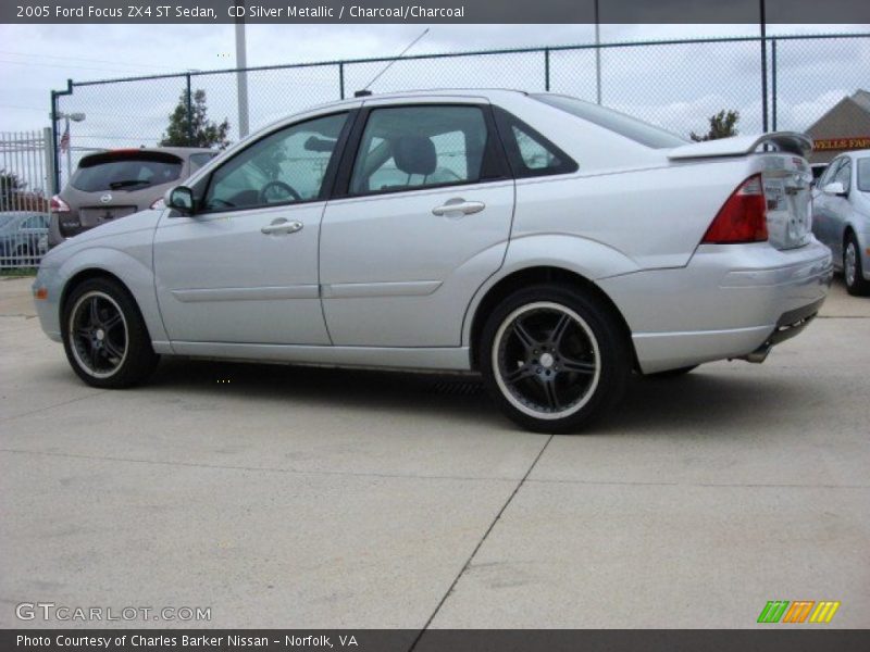 CD Silver Metallic / Charcoal/Charcoal 2005 Ford Focus ZX4 ST Sedan