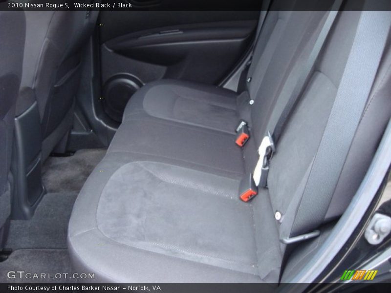 Wicked Black / Black 2010 Nissan Rogue S