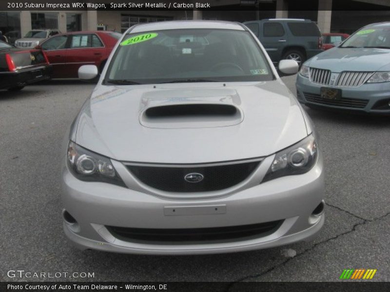 Spark Silver Metallic / Carbon Black 2010 Subaru Impreza WRX Wagon