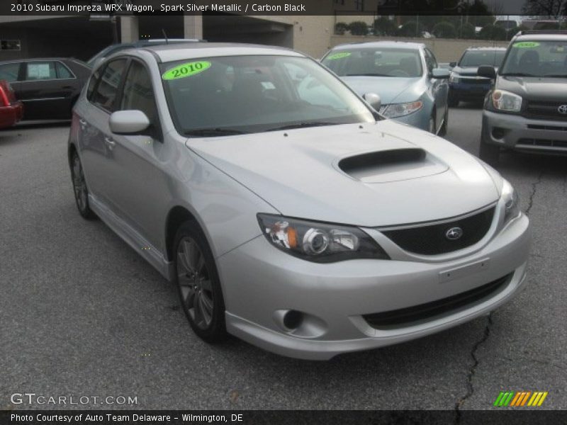 Spark Silver Metallic / Carbon Black 2010 Subaru Impreza WRX Wagon