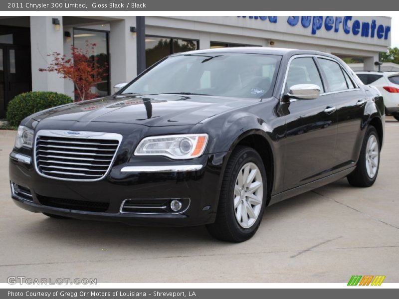 Gloss Black / Black 2011 Chrysler 300 Limited