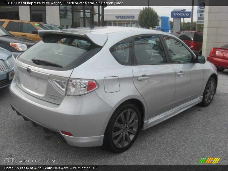 Spark Silver Metallic / Carbon Black 2010 Subaru Impreza WRX Wagon