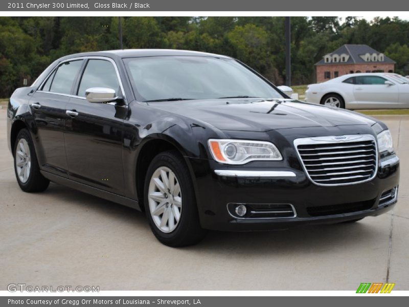 Gloss Black / Black 2011 Chrysler 300 Limited