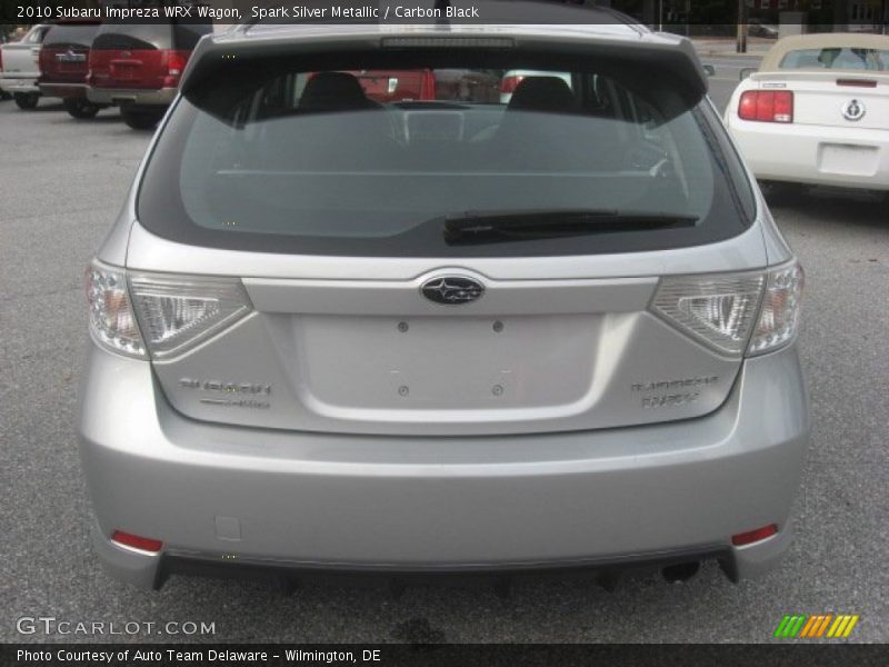 Spark Silver Metallic / Carbon Black 2010 Subaru Impreza WRX Wagon