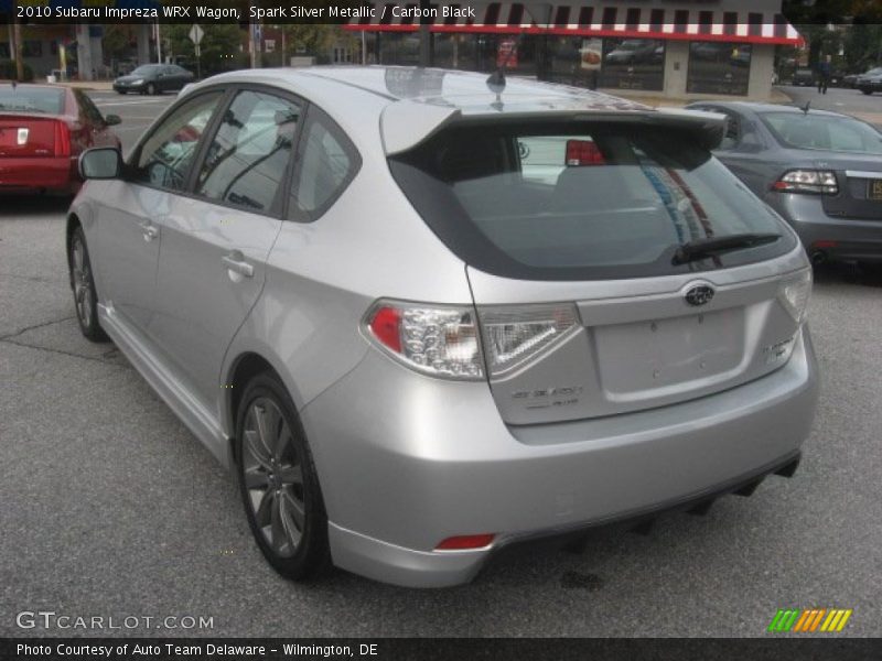Spark Silver Metallic / Carbon Black 2010 Subaru Impreza WRX Wagon