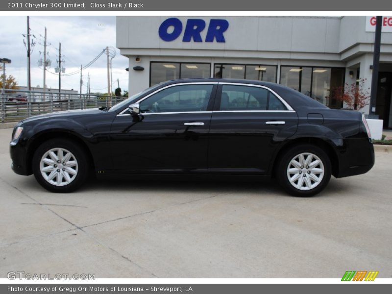 Gloss Black / Black 2011 Chrysler 300 Limited