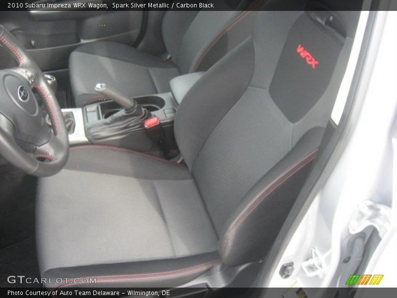 Spark Silver Metallic / Carbon Black 2010 Subaru Impreza WRX Wagon