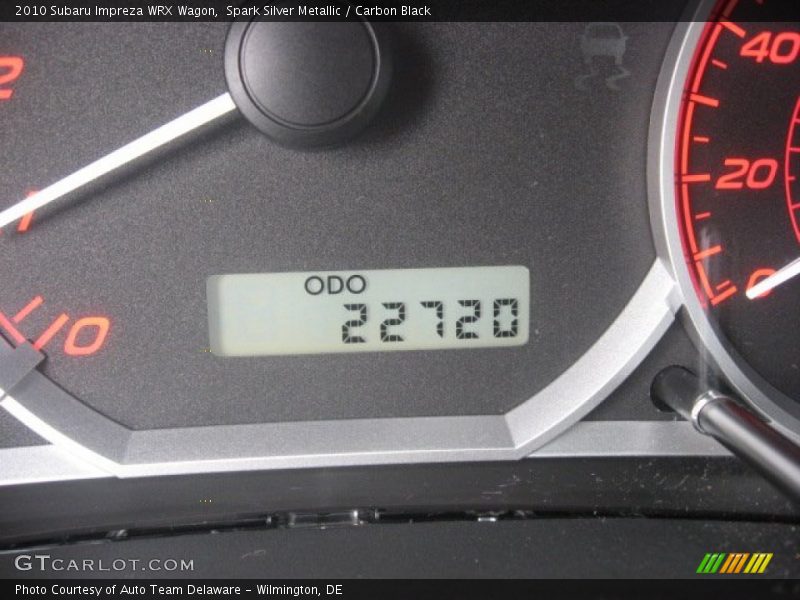 Spark Silver Metallic / Carbon Black 2010 Subaru Impreza WRX Wagon