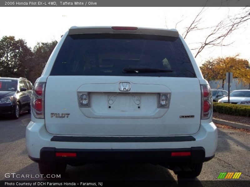 Taffeta White / Olive 2006 Honda Pilot EX-L 4WD