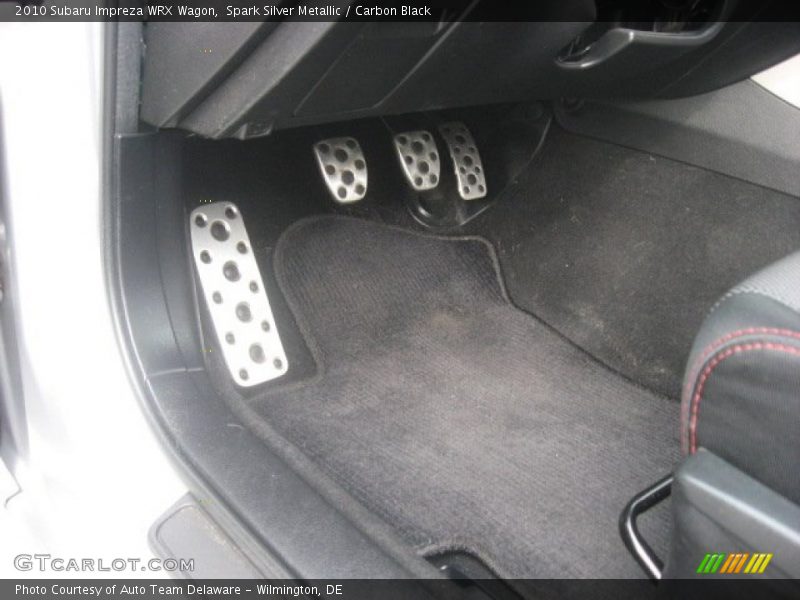 Spark Silver Metallic / Carbon Black 2010 Subaru Impreza WRX Wagon
