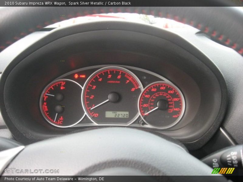  2010 Impreza WRX Wagon WRX Wagon Gauges
