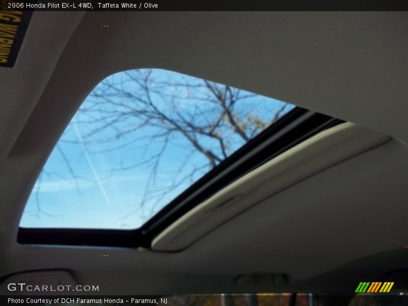 Taffeta White / Olive 2006 Honda Pilot EX-L 4WD