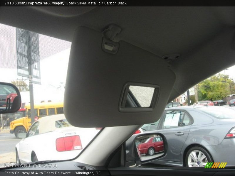 Spark Silver Metallic / Carbon Black 2010 Subaru Impreza WRX Wagon